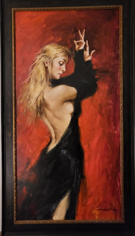 Original Painting, Dance Avec Moi by Andrew Atroshenko