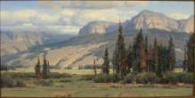 Original Painting, The Dunoir Valley by Scott Christensen