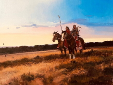 Original Painting, Blackfeet by Nicholas Coleman
