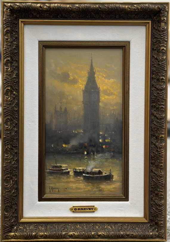 Original Painting, London Memories by G. Harvey