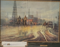 Original Painting, Pike Place Public Market by G. Harvey