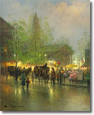 Quincy Market by G. Harvey