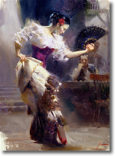 Spanish Dancer by Pino