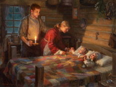Original Painting, What Matters Most by Morgan Weistling