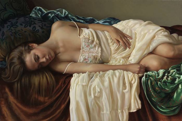 Original Painting, Ana Resting
 by Evan Wilson