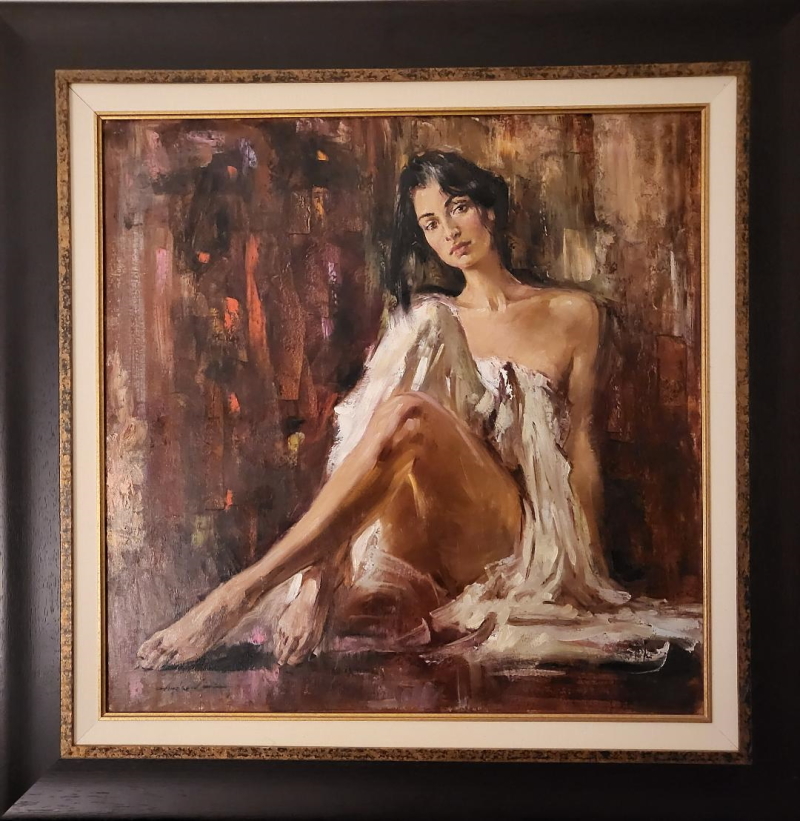 Original Painting, Irene by Andrew Atroshenko