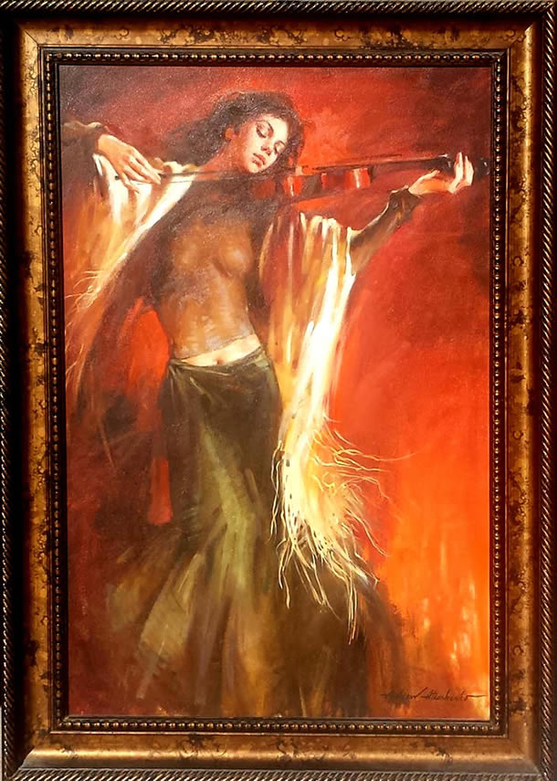 Original Painting, Awaiting Title 1 by Andrew Atroshenko