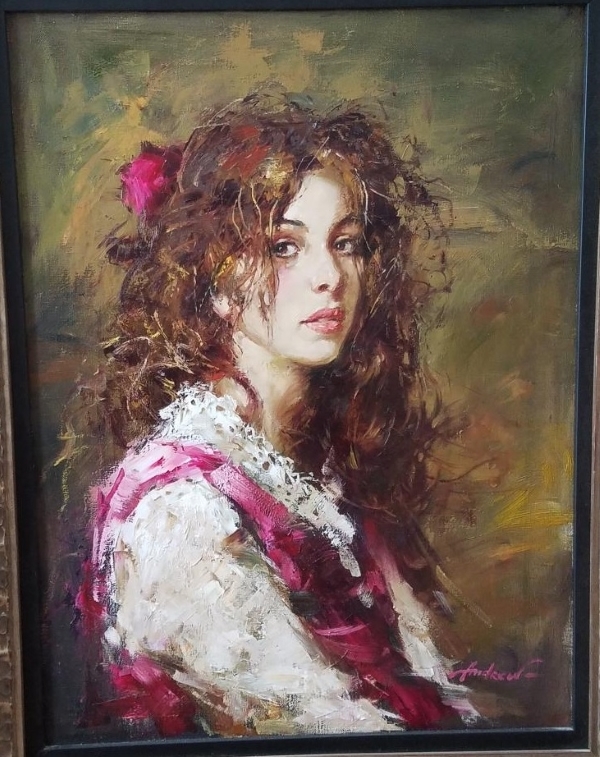 Original Painting, Awaiting Title 2 by Andrew Atroshenko