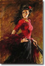 Fan Dancer by Andrew Atroshenko