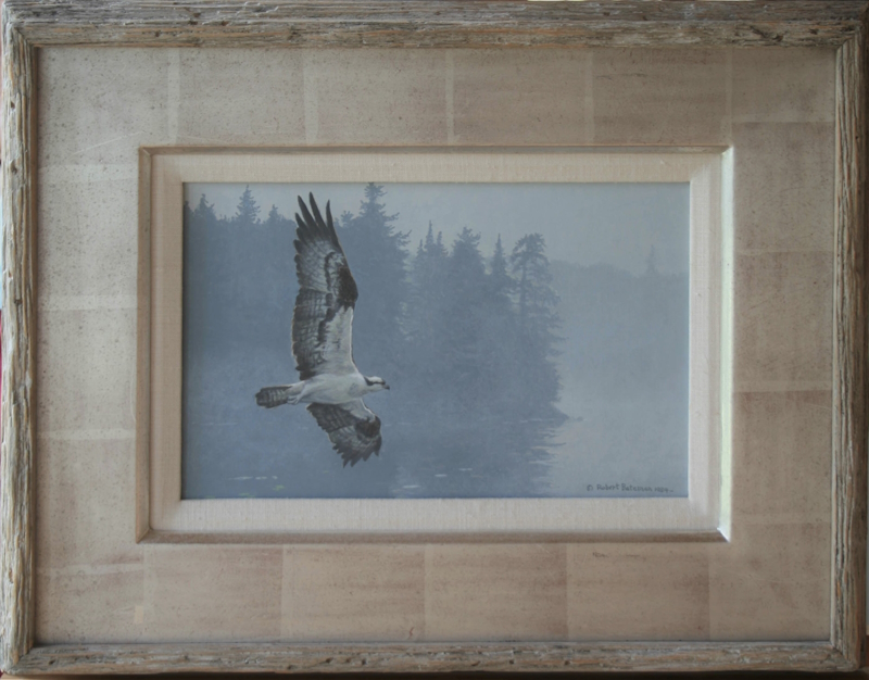 Original painting Misty Lake Osprey by Robert Bateman