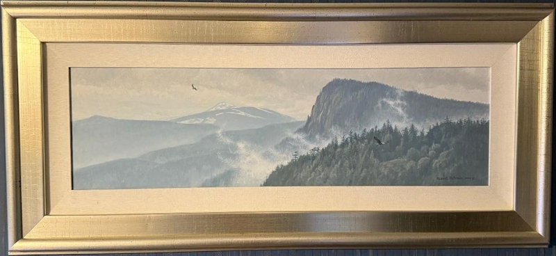 Original painting Thinking Like a Mountain by Robert Bateman