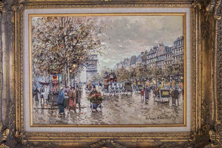 Arc de Triomphe ave des Champselysees Paris