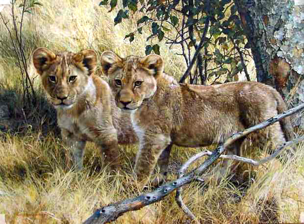 Original Painting, The Young Explorers by Carl Brenders