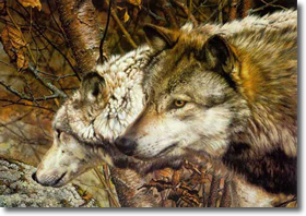 Original Painting, The Companions by Carl Brenders