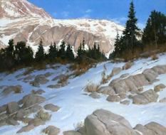 Original Painting, Clearing Skies by Tom Browning