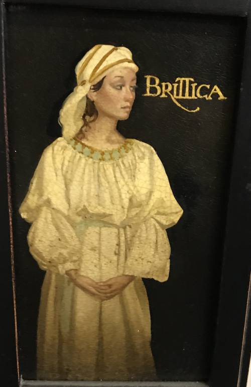 Brittica, Original Painting by James Christensen