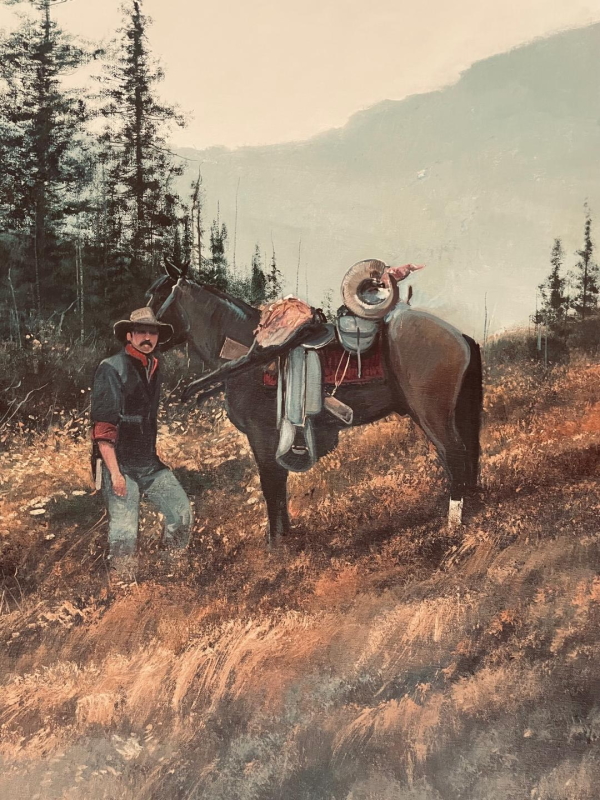 Original Painting, Awaiting Title by Nicholas Coleman