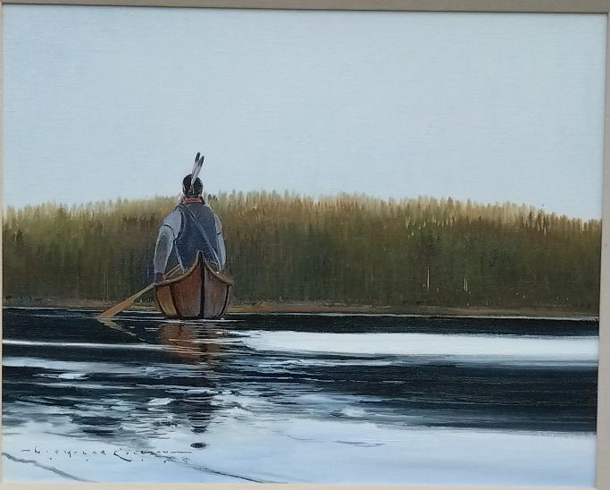 Original Painting, Still Waters by Nicholas Coleman