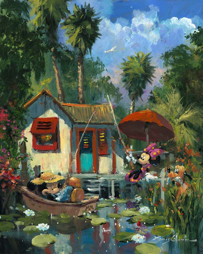 Florida Fishin' Original Painting by James Coleman