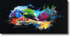 Original Painting, Colors Of The Reef by James Coleman