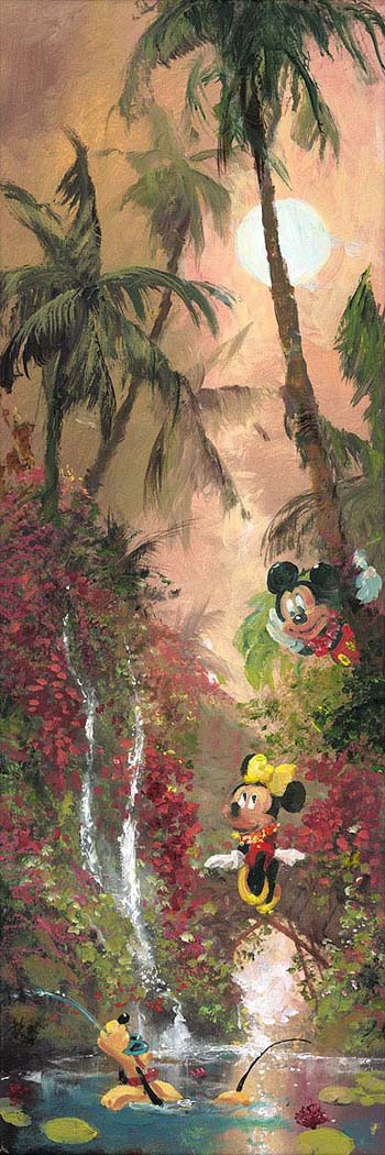 Tropical Fun Original Painting by James Coleman