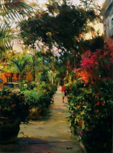 Original Painting, Evening in Venice #2 by Dimitri Danish