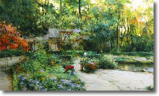 Original Painting, Old Park by Dimitri Danish