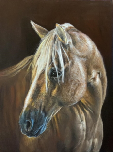 Original Painting, Honey by Judee Dickinson