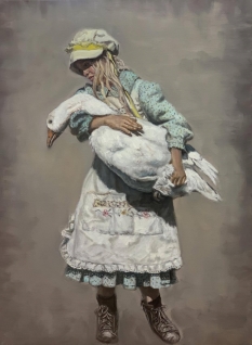 Original Painting, One Big Hug by Judee Dickinson