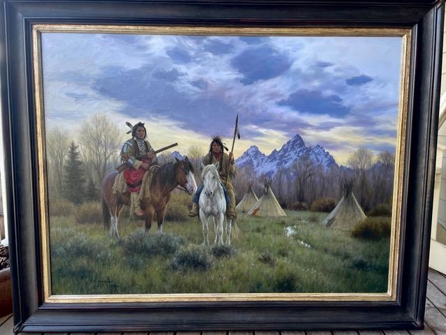 Original painting Dusk by Robert Duncan