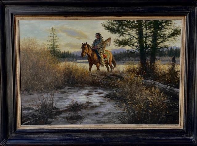 Original painting Homeward by Robert Duncan
