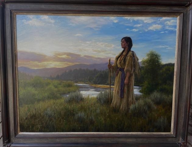 Original painting Young and Strong by Robert Duncan