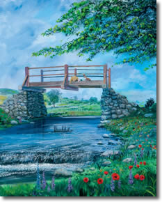 Original Painting, Summer by Peter & Harrison Ellenshaw