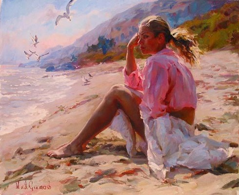 By The Shore by Michael & Inessa Garmash