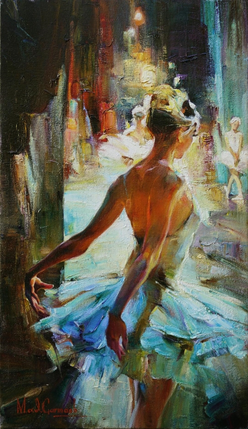 Original Painting, Debut by Michael & Inessa Garmash