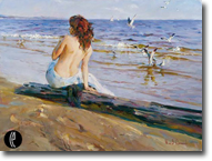 Beauty on the Shore  by Michael & Inessa Garmash