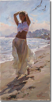 Original Painting, Newlyweds by Michael & Inessa Garmash