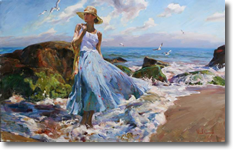 Original Painting, Renewed II by Michael & Inessa Garmash