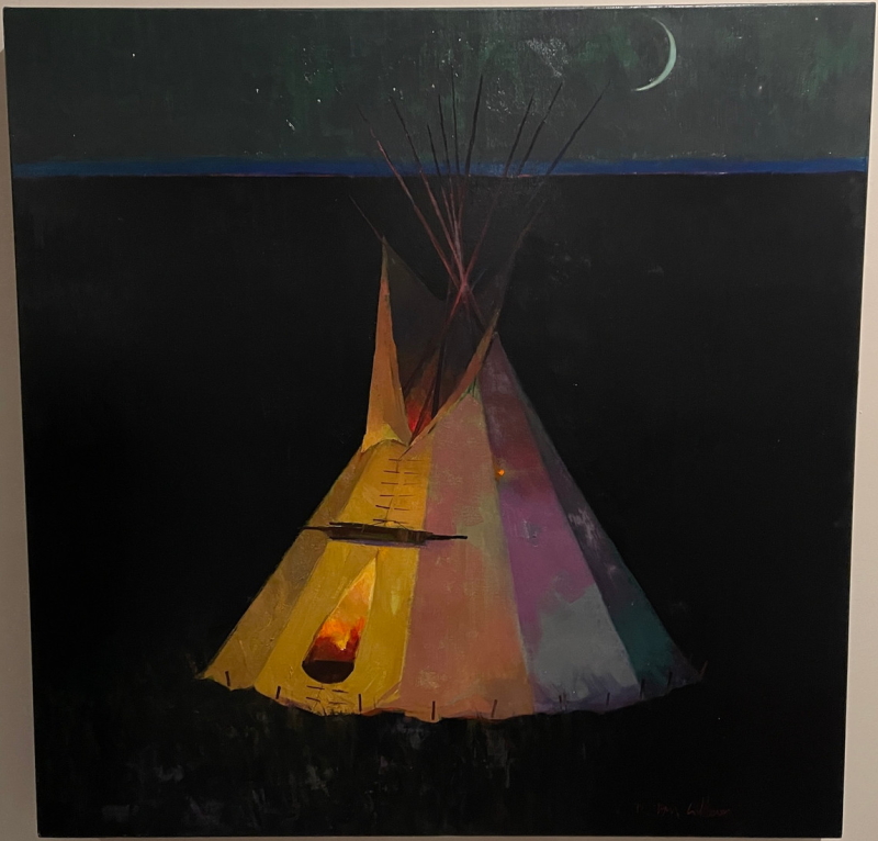 Original Painting, Hole in the Wall by R. Tom Gilleon