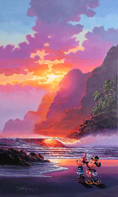 Spectacular Sky Original Painting by Rodel Gonzalez