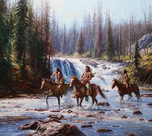 Crows in the Yellowstone by Martin Grelle