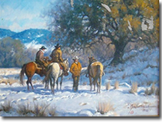 Original Painting, A Little Rest by Martin Grelle