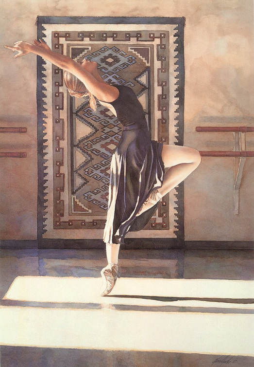 Original Painting, Southwest Ballet by Steve Hanks