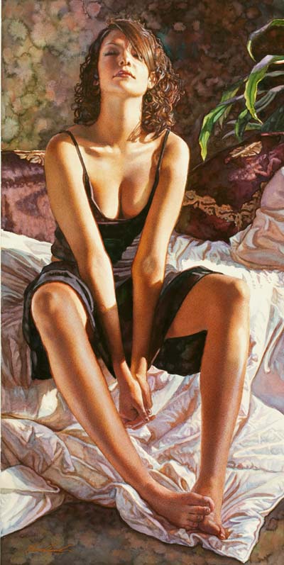 Original Painting, Beautiful Dreamer by Steve Hanks