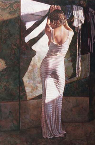 Original Painting, Classical Elegance by Steve Hanks