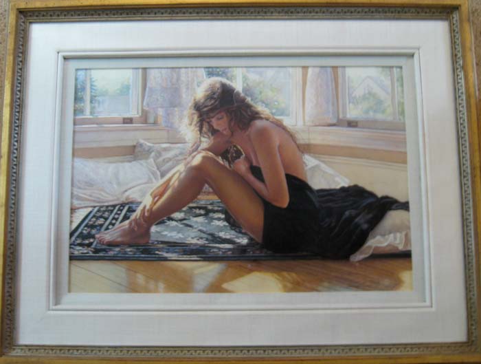 Original Painting, Comforting the Heart by Steve Hanks