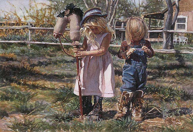 Country Girls by Steve Hanks