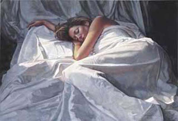 Original Painting, First Light by Steve Hanks