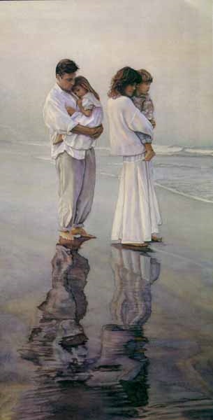Original Painting, When the Fog Rolls In by Steve Hanks