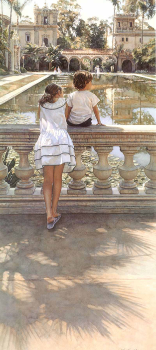 Original Painting, Places I Remember by Steve Hanks
